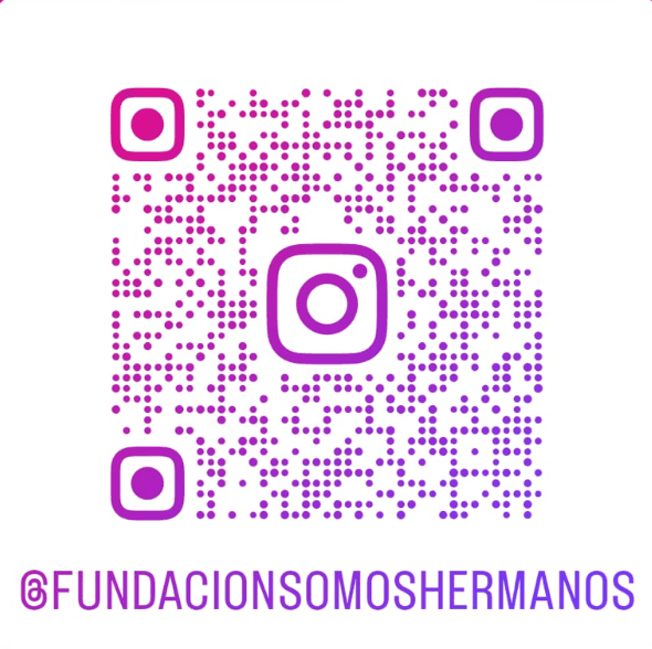 Código QR Instagram Fundación Somos Hermanos